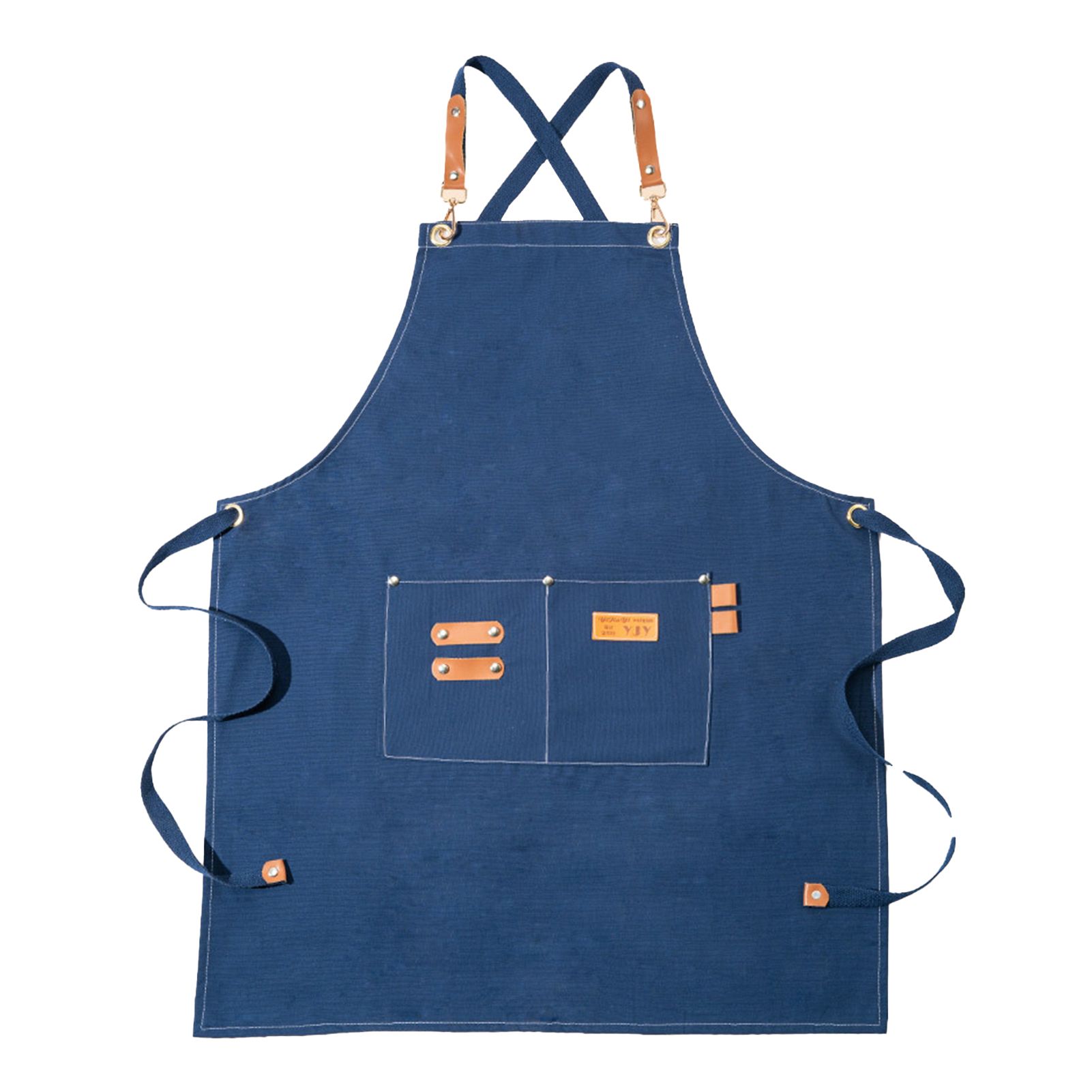 Cooking Apron Anti-Wrinkle Gardening Chef Cooking Apron