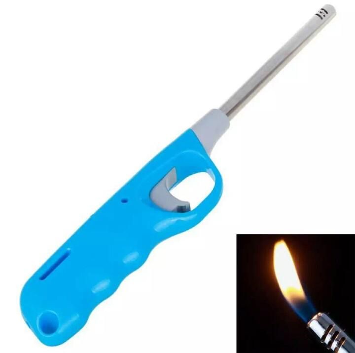 Kitchen Gas Lighter with Gas Refill (Multicolour)