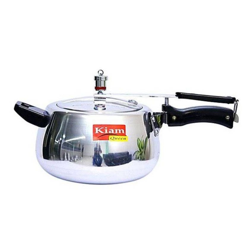 Kiam queen presser cooker 5.5 litre ( oval/apple shape)