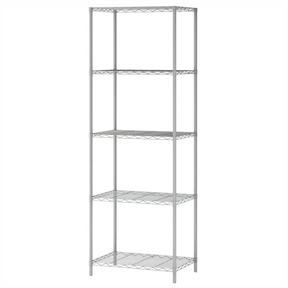 3/4/5 Tier Metal Storage Shelves Wire Shelving Rack Organizer