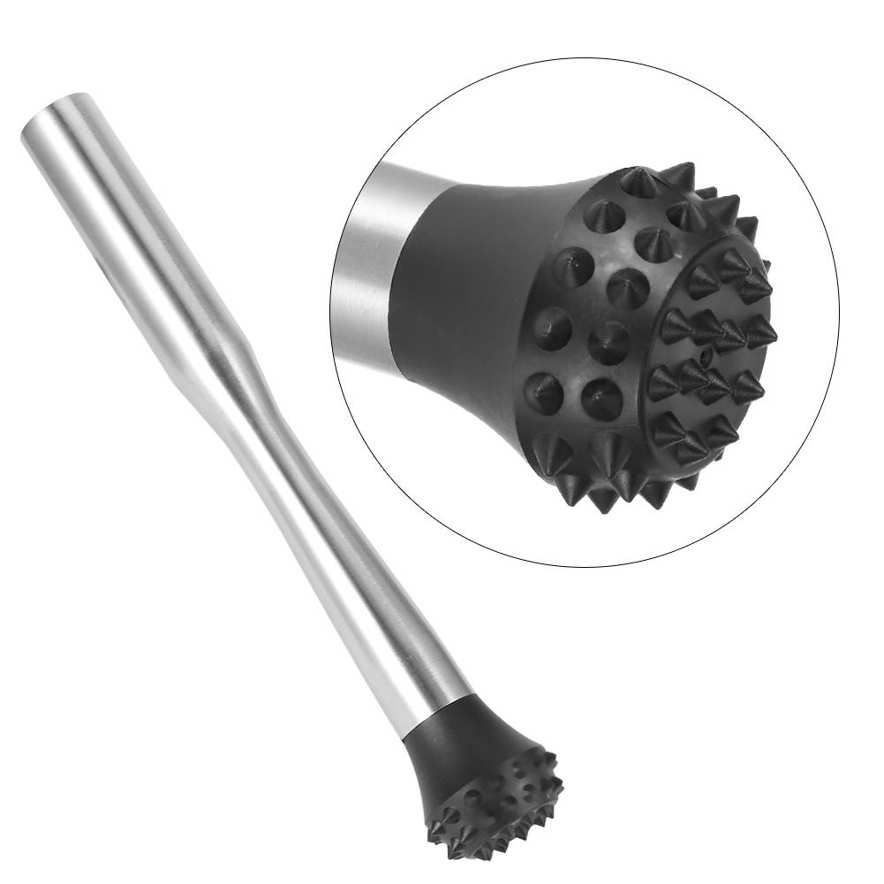 Stainless Steel Ice Crushing Rod Bar Cocktail Muddler Mixing Stick Barware Tools