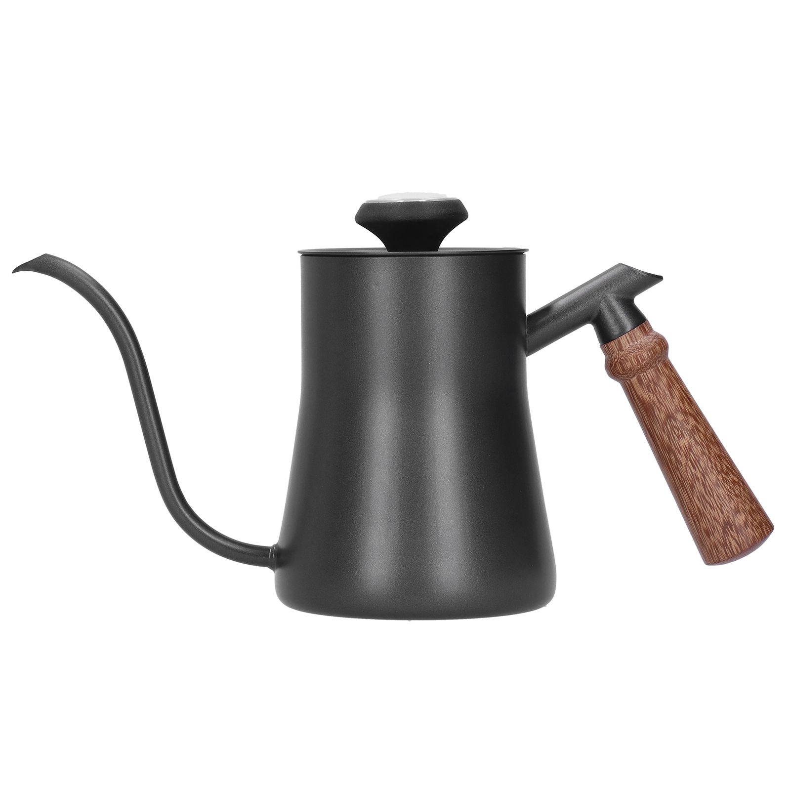 Coffee Pot 650ml Stainless Steel Long Narrow Spout Kettle With Thermom TY