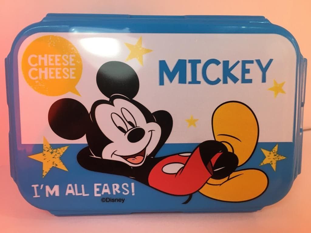 Plastic Lunch Box Mickey Mouse