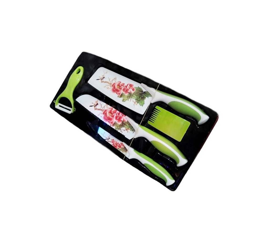 5 Pieces Kitchen Knife and Tool Set