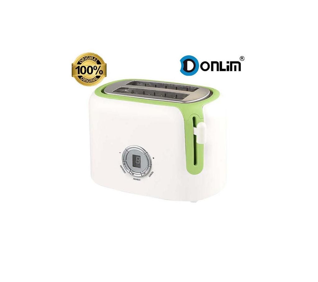 Donlim DTA8100 Pop-Up Digital Toaster 2 Slice - White