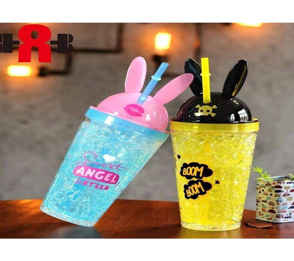 Drink a cute rabbit water bottle