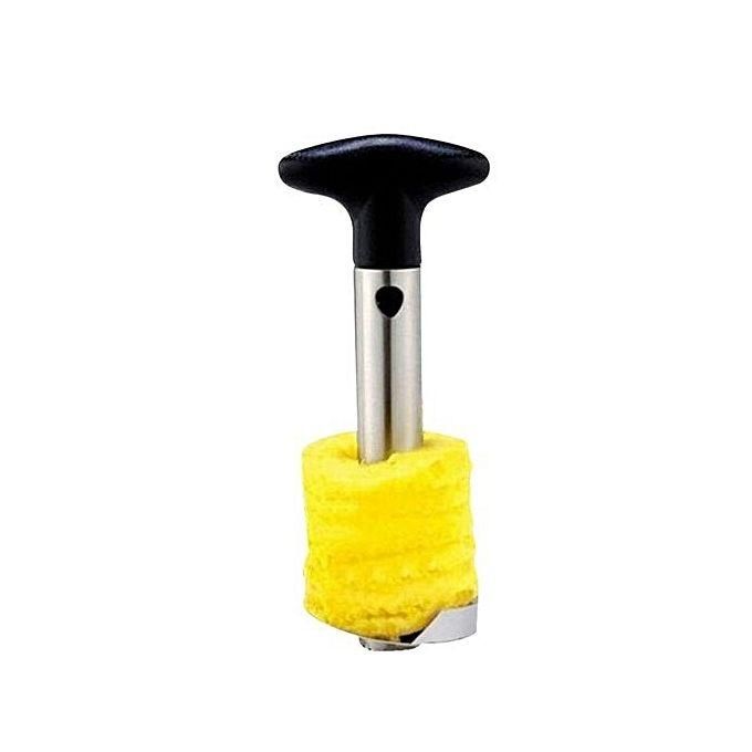 Pineapple Slicer and Peeler - Silver and Black