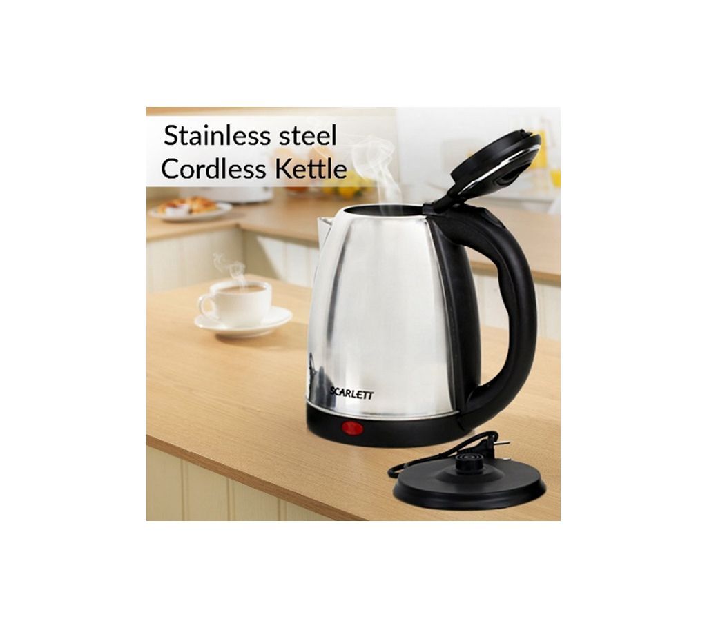 Water Kettle Stainless Steel Electric Heat 1.5Liters-DNM2871