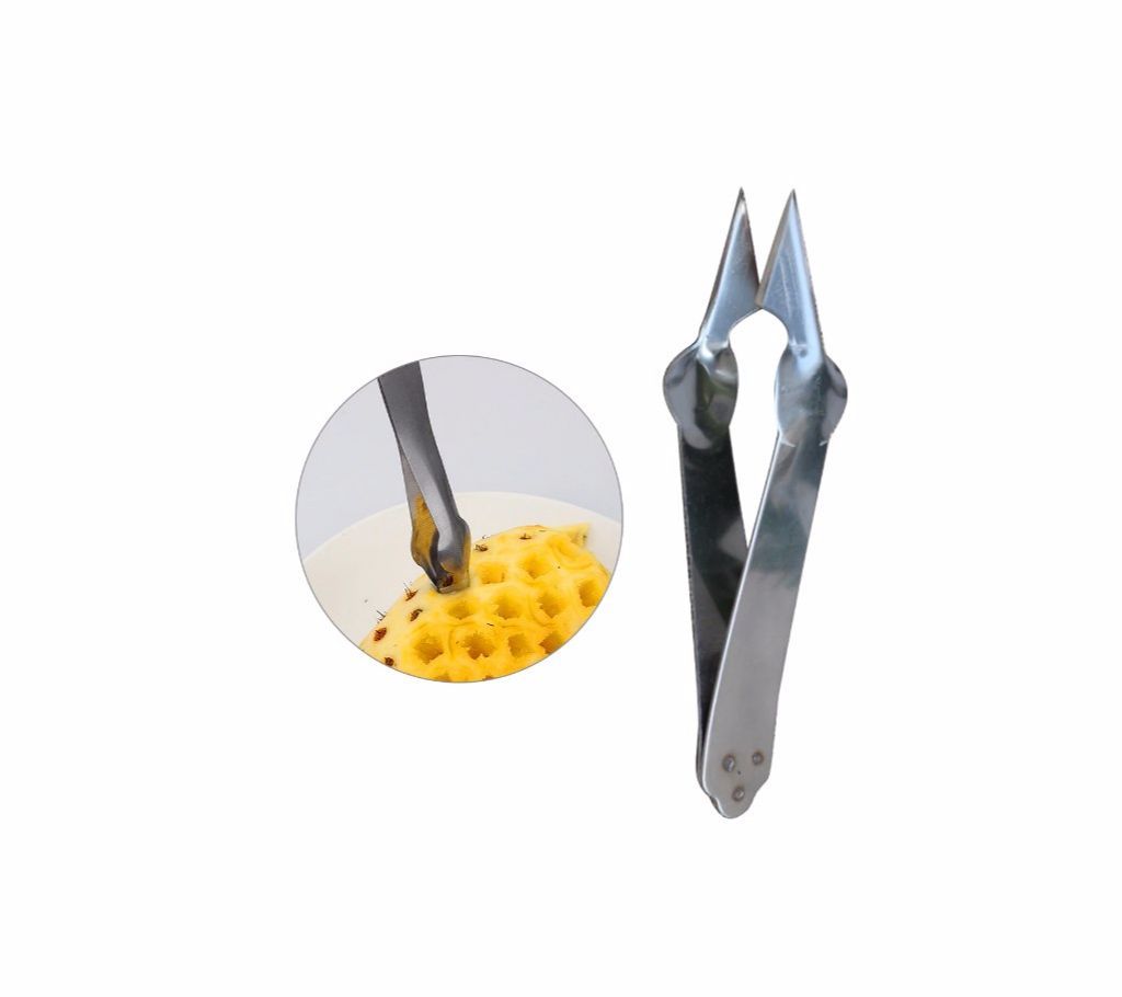 Stainless Steel Fruit Pineapple Peeler Corer Slicers Clip Cutter