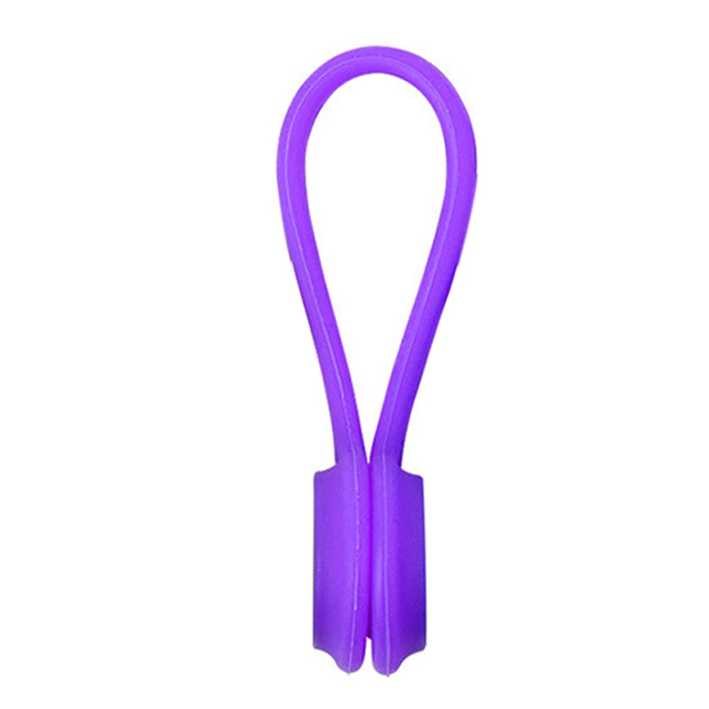 Silicone Magnetic Earphone Cord Bobbin Cable Winder Holder Clip Wire Organizer