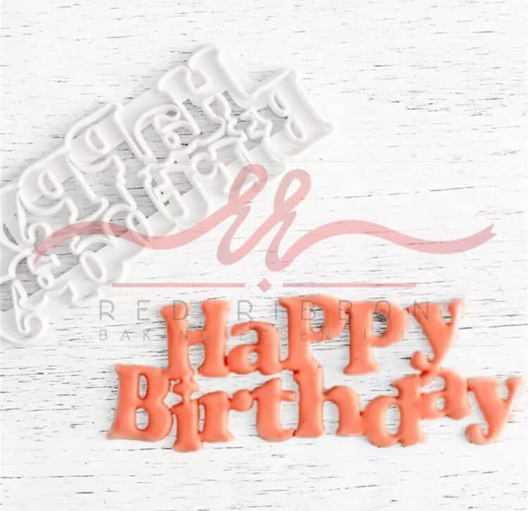 Happy Birthday Cutter