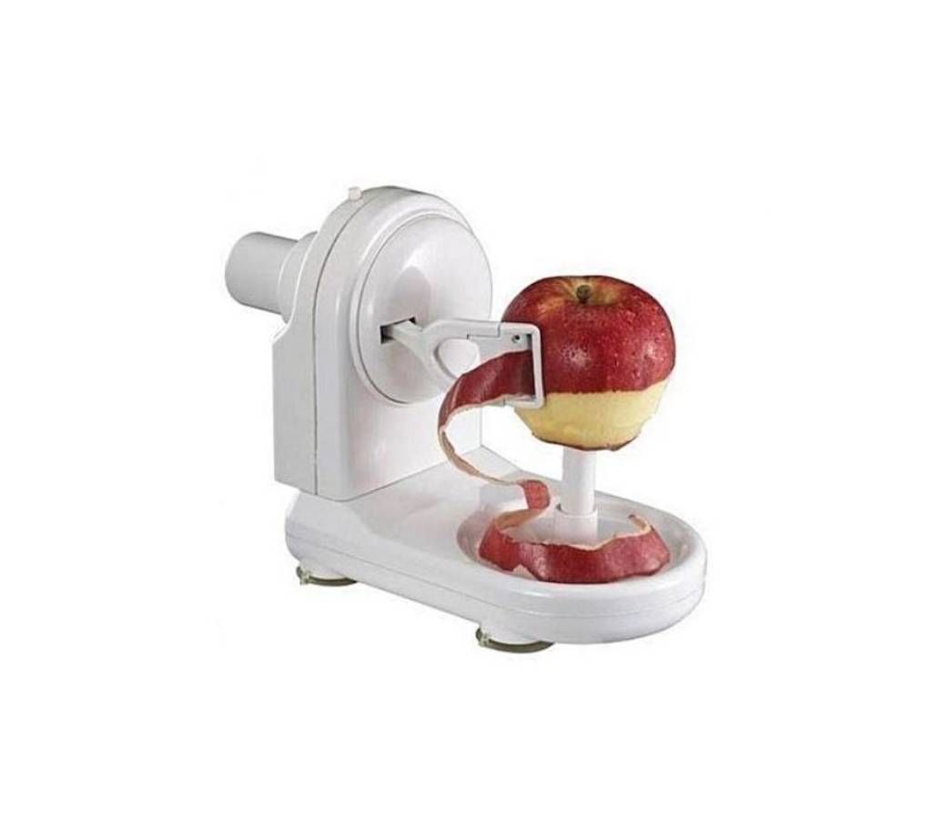 Mohajon Hand Held Fruits Peeler and Cutter - White