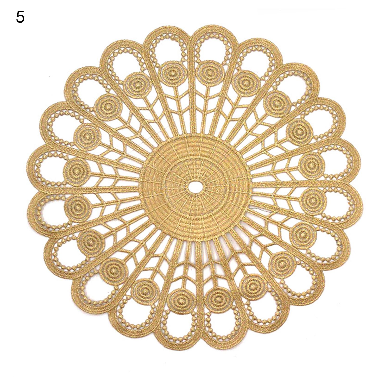 Tea Coaster Exquisite Decorative Table Flower Lace Coaster
