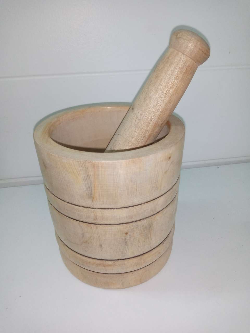 Wooden Haman Dista Big To Small| Wood Items | Kitchen Tools(1 Pice ) - Kitchen Accessories
