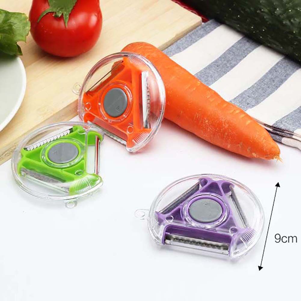 Multifunctional Rotar-y Fruit Vegetable Cutter Potato Cucumber Slicer Peeler Tool