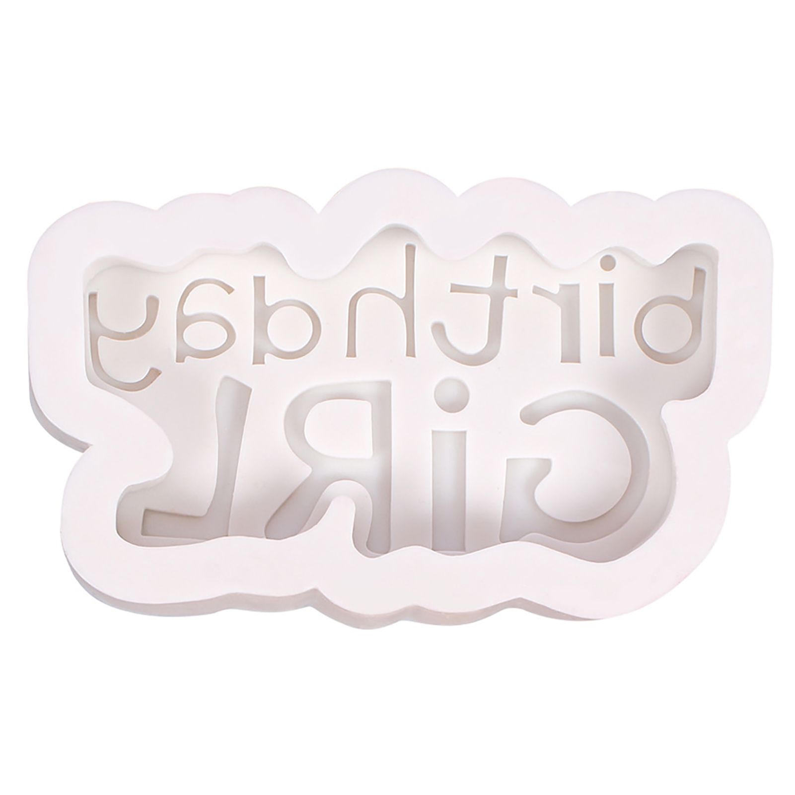 Happy Birthday Mould Delicate 3Dni Letter Chocolate Mold