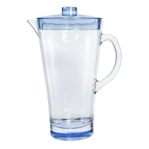 14199b - Acraylic Ms Pitcher 1.7L - Transparent and Blue