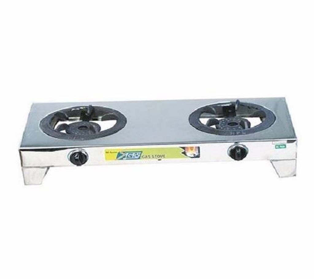 Double SS Non- Auto Gas Stove NG S-205