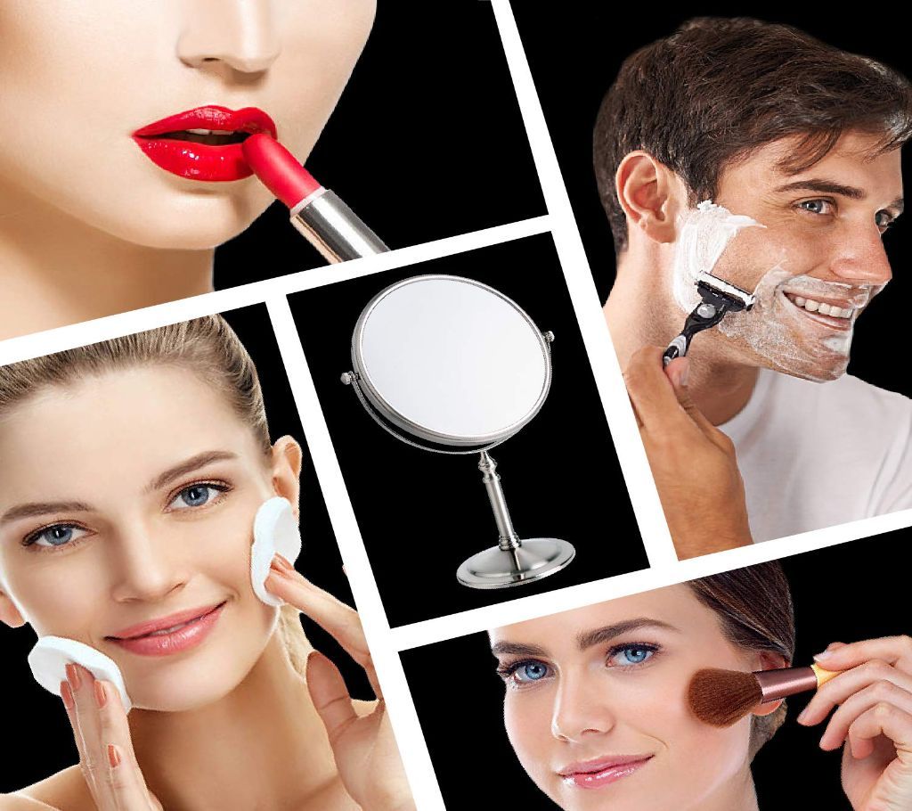 Double-Sided Makeup Mirror Vanity Mirror