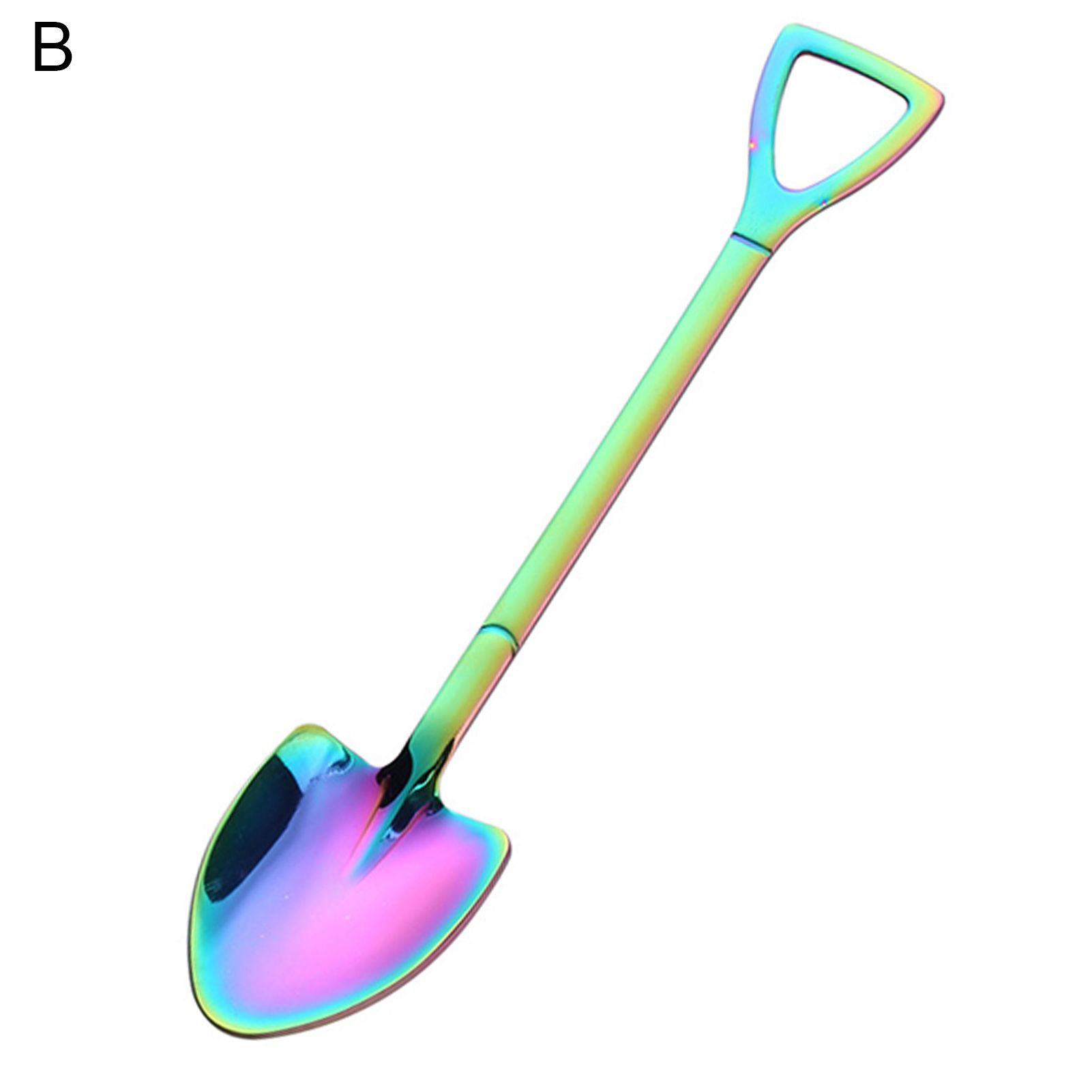 Spoon Creative Portable Wear-resistant Coffee Ice Cream Teaspoon for Kitchen