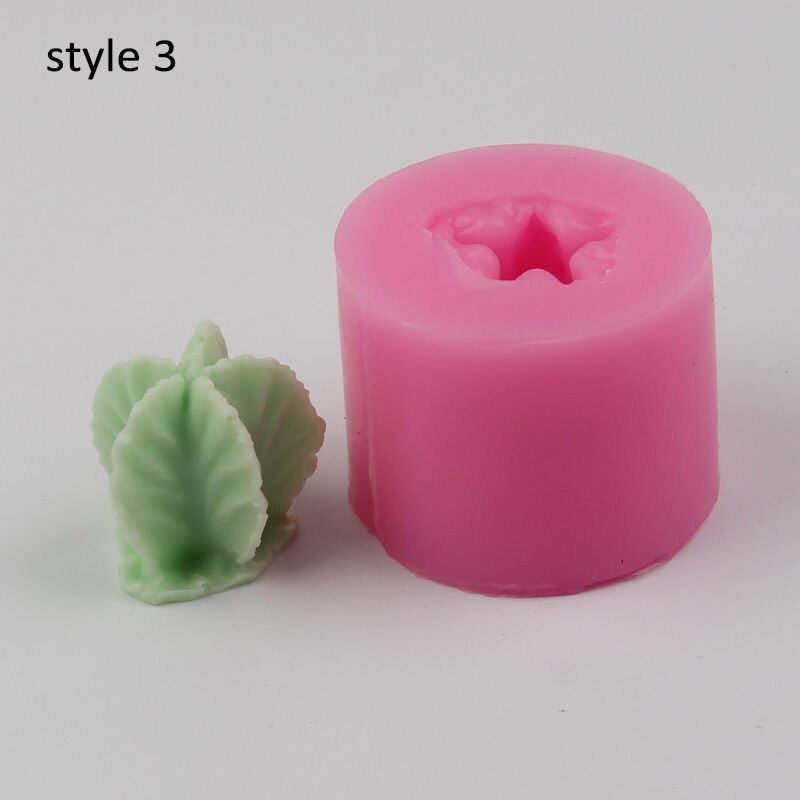 Cactus Shaped Kitchen Gadgets Soap Candle Mould Cake Fondant Mold Random Color 1Pcs DIY Cake Decorating Tools Baking Accessories