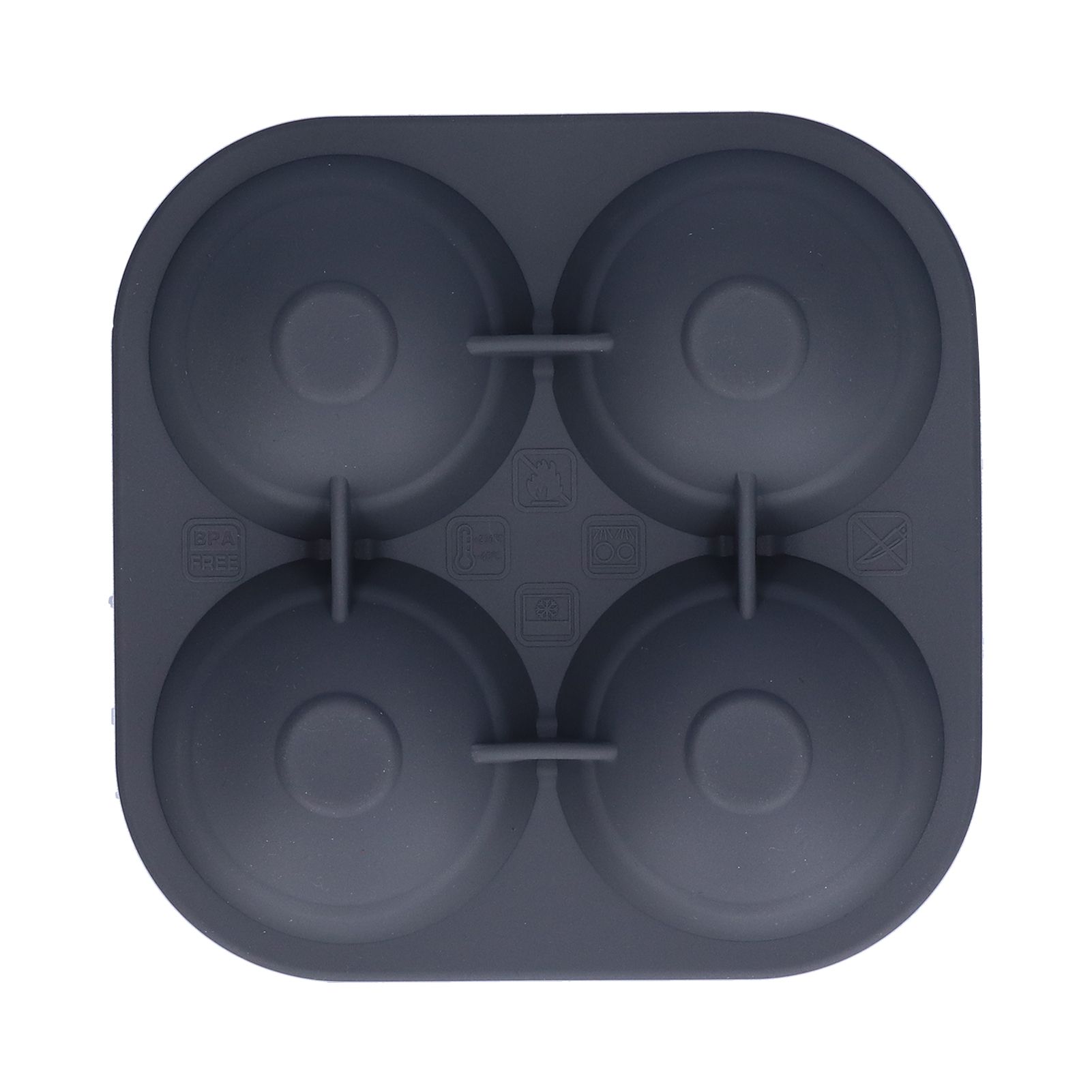 Ice Cube Mold No-BPA Silicone Durable Convenient for Hotels Bars