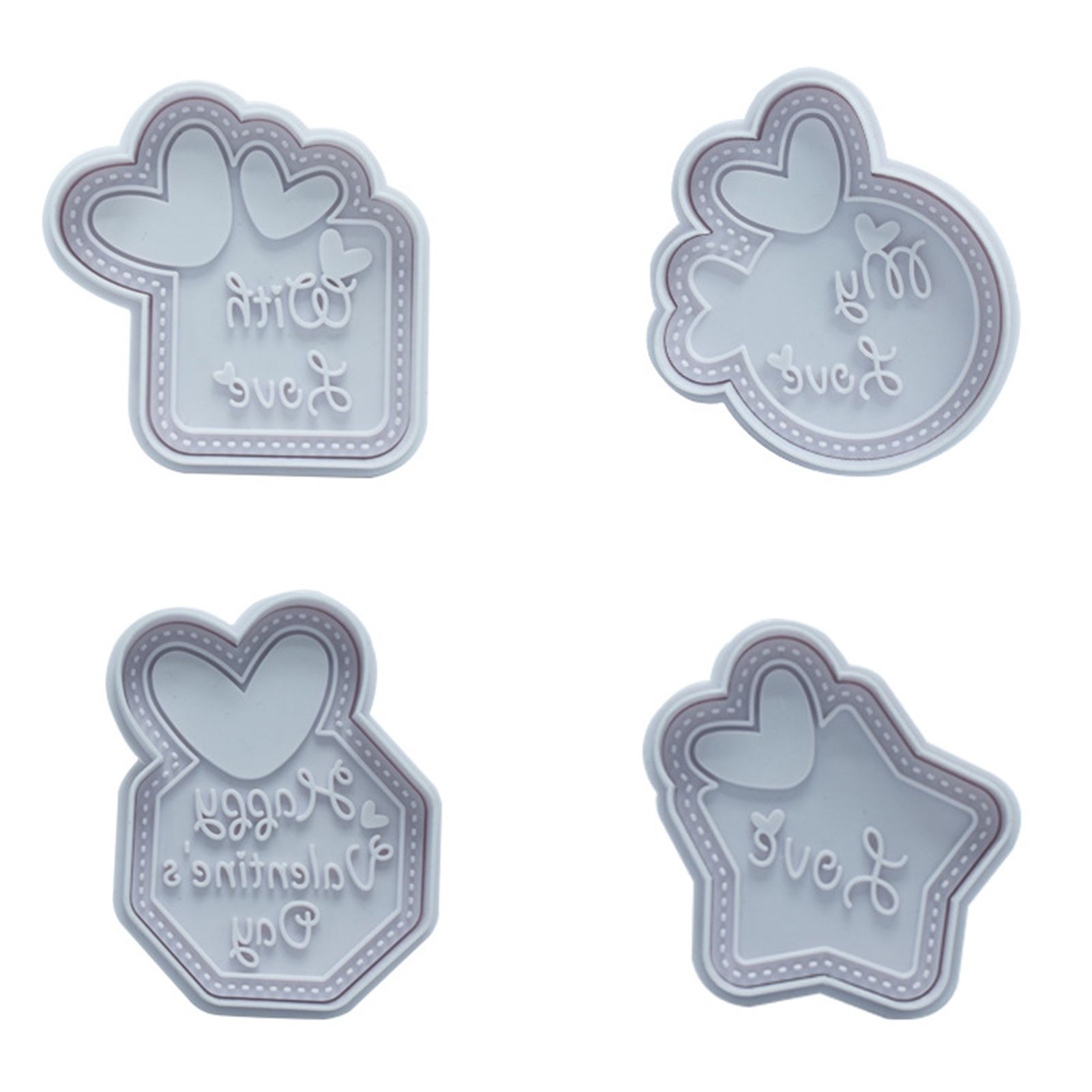 Biscuit Molds Wear Resistant Soap Ice Cream Cookie Molds