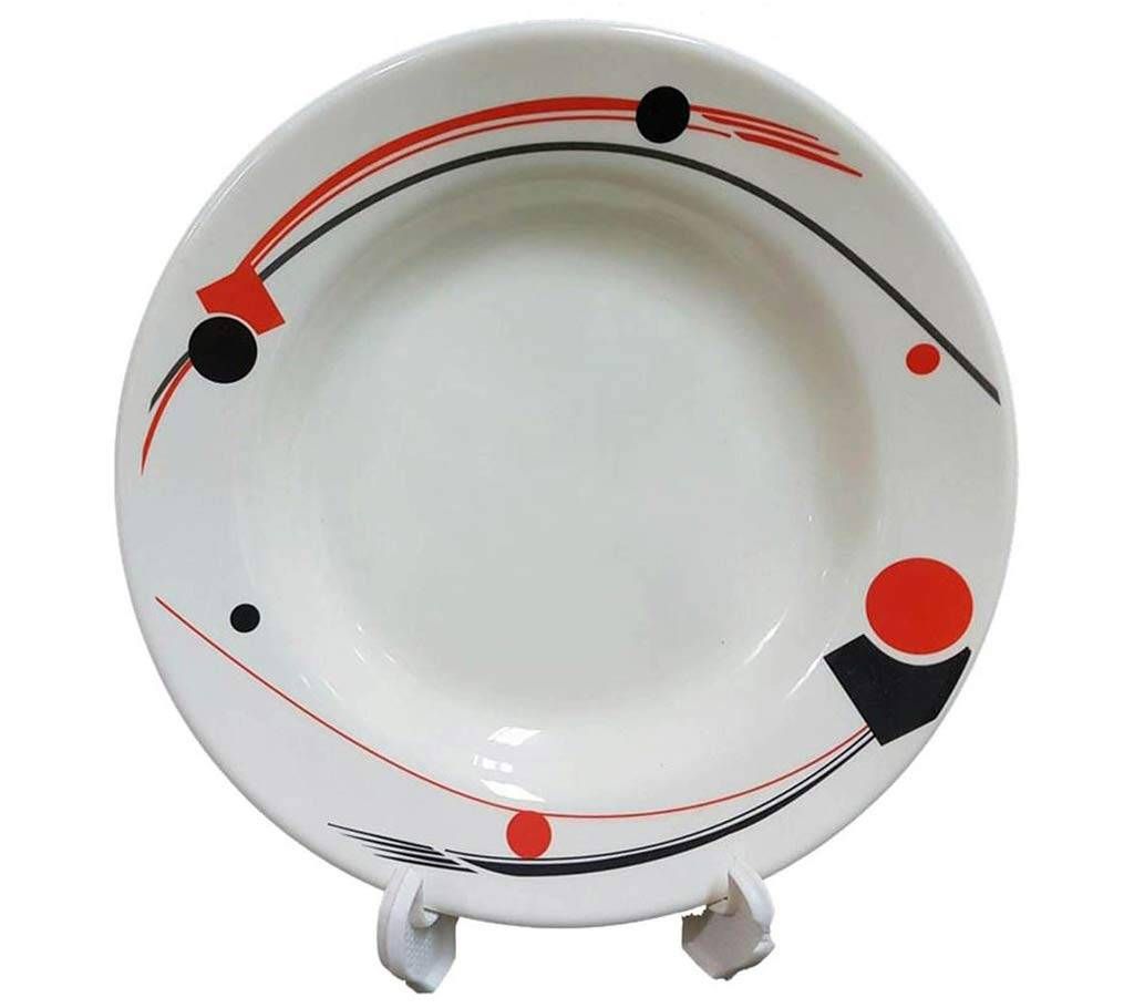 Soup Plate 9.5" (6 Pcs)- Diamond Melamine