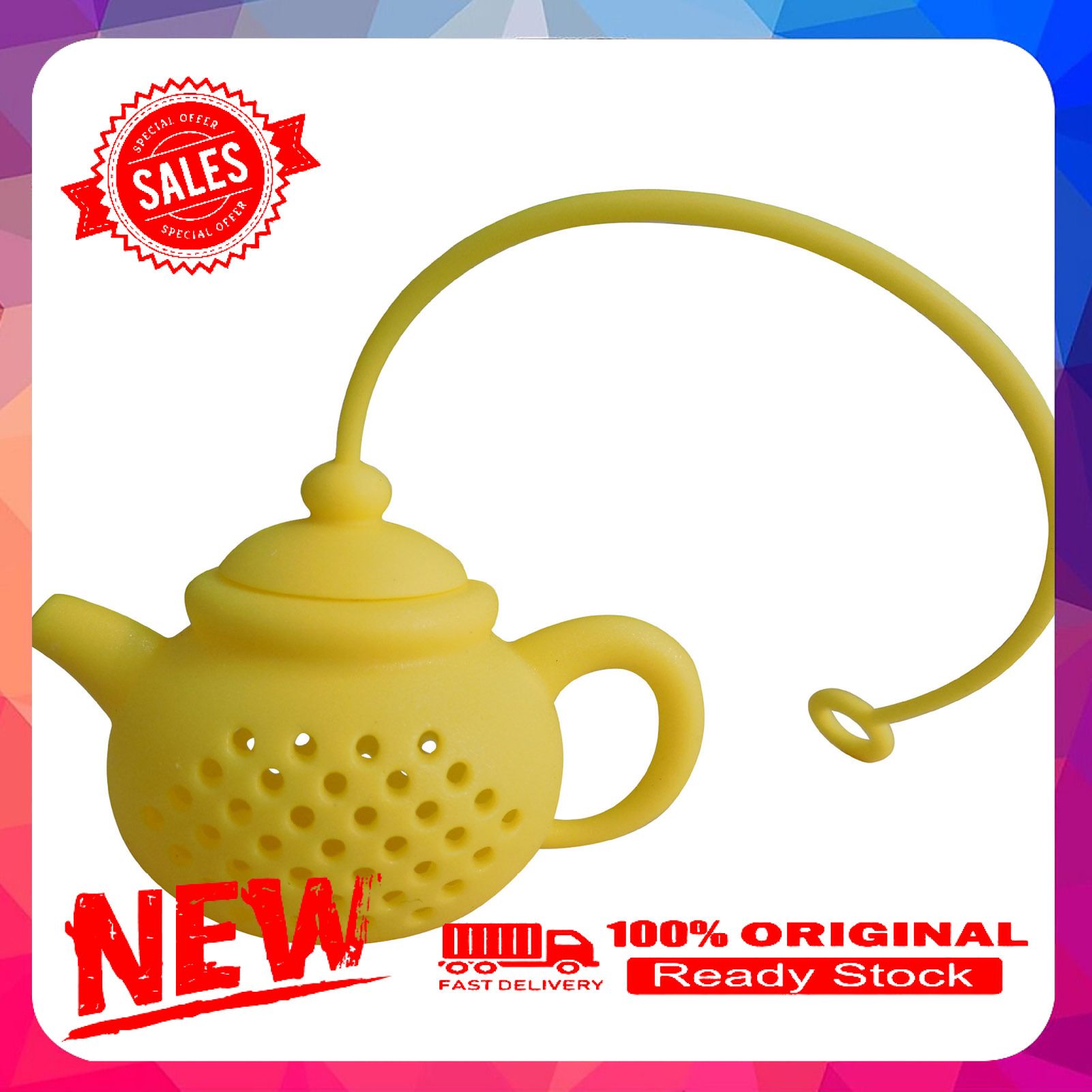 Infuser Filter Eco-friendly Shock-absorbing Kettle-shape Loose Leaf Tea Tea Ball Infusers for Kitchen