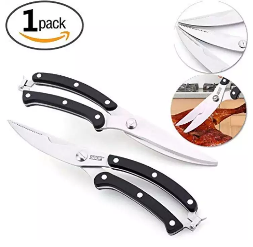 High Quality Stainless Steel Scissor - Black and Silver