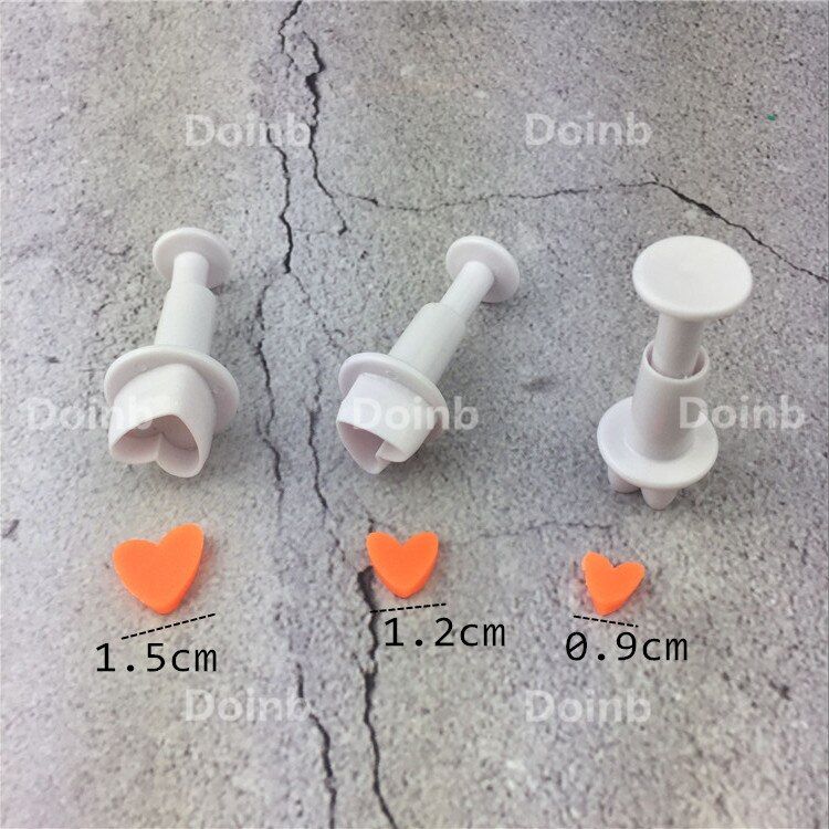 Doinb 28 Shapes Fondant Cutter for Cake Decorating Tools Plastic Mold Creative Mold Sugar Craft Mold Cookie Cutting Mould Set