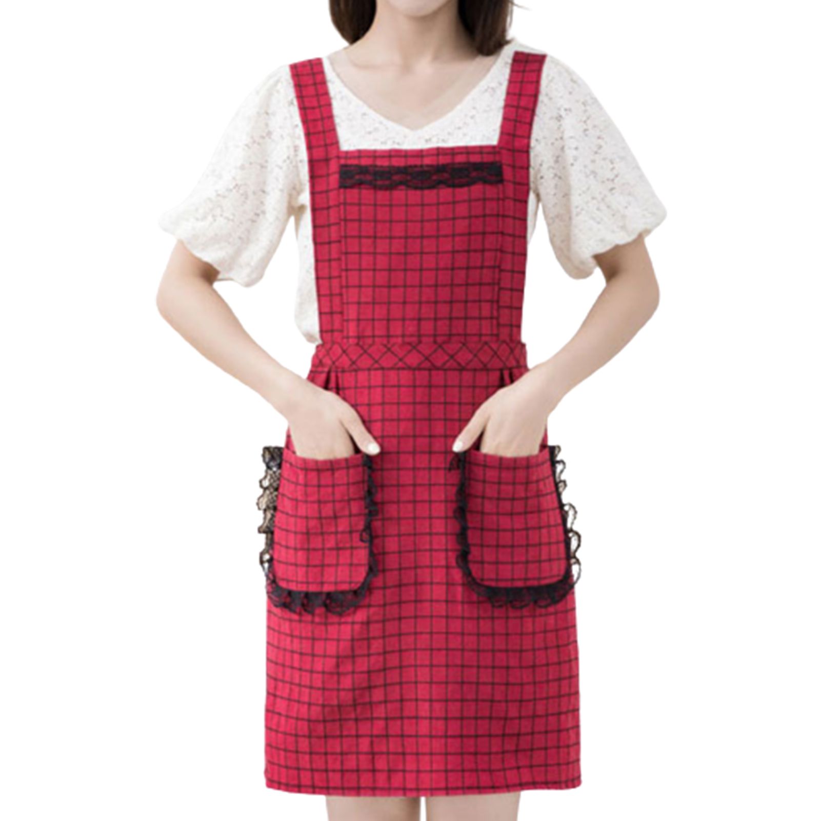 Cooking Apron Long Lasting Water-resistant Sleeveless Cooking Apron