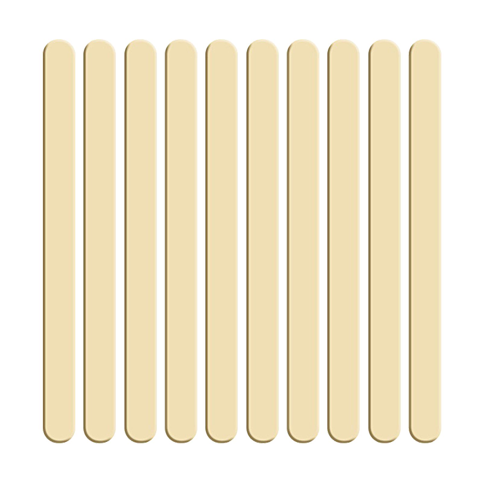 Ice Cream Sticks Burr Free All-Purpose Colorful Acrylic Ice Cream Craft Sticks