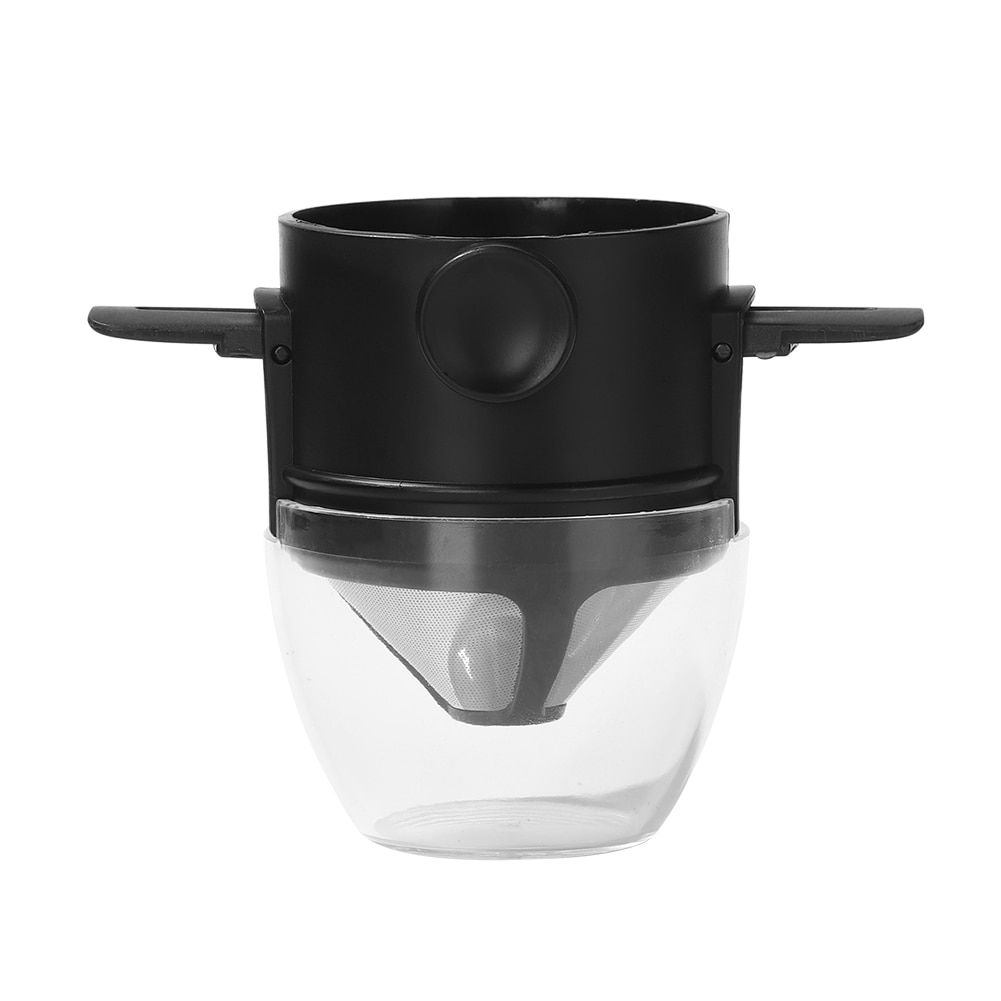 Coffee Filter Portable Stainless Steel Drip Coffee Tea Holder Funnel Baskets Reu Tea Infuser and Stand Coffee Dripper