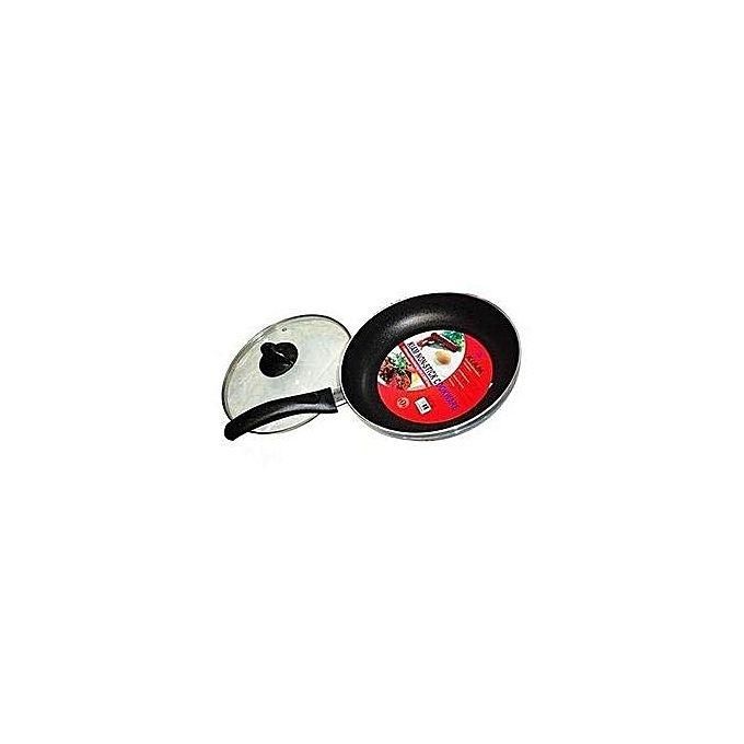 Kiam 26 cm Non-Stick Fry Pan - Silver and Black
