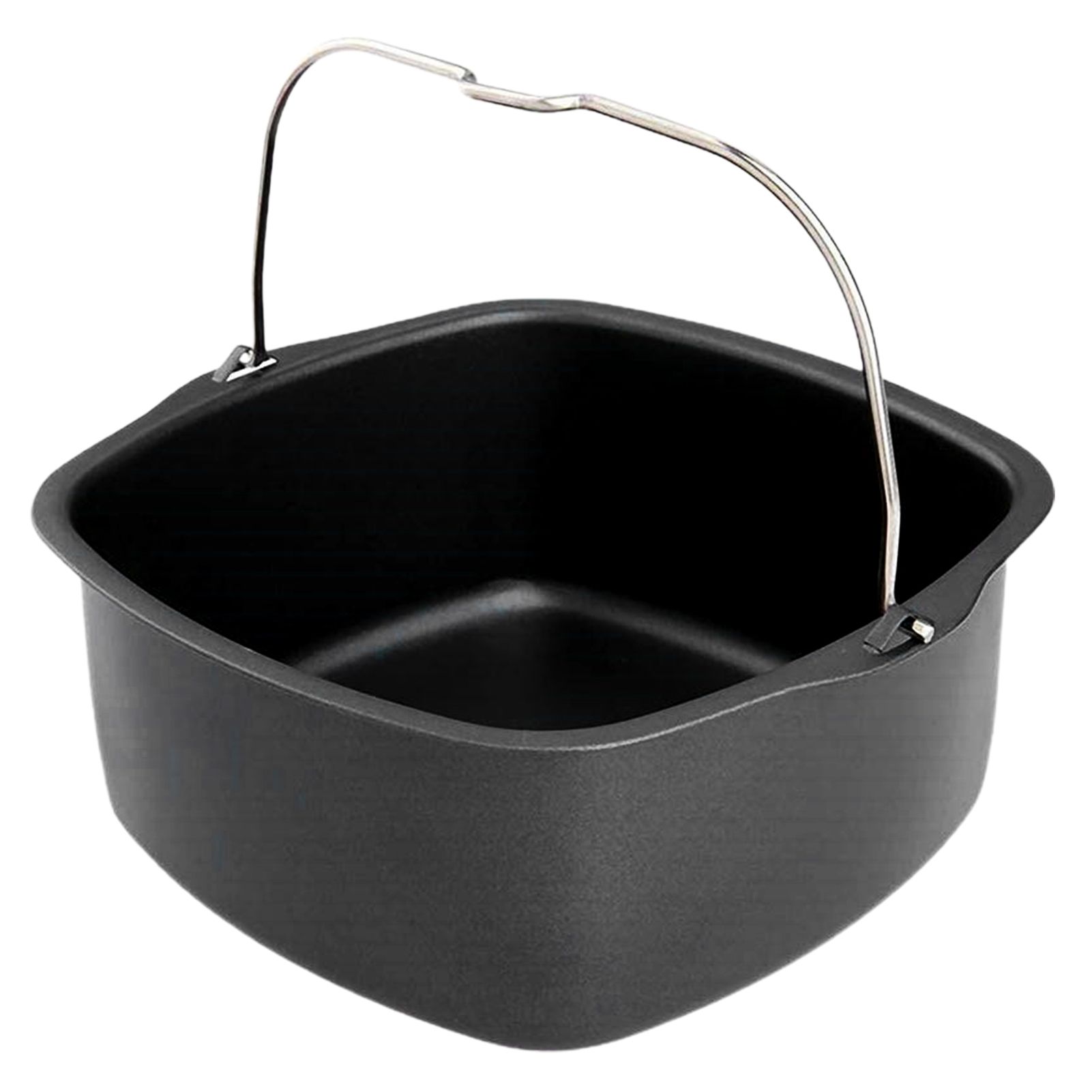 HelloWorld Airfryer Cake Basket Reusable Square Sturdy Birthday Cakes Pan