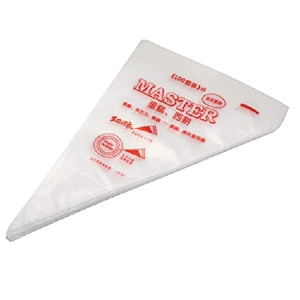 100pcs Plastic Disposable Piping Bags Cake Cream Decorating