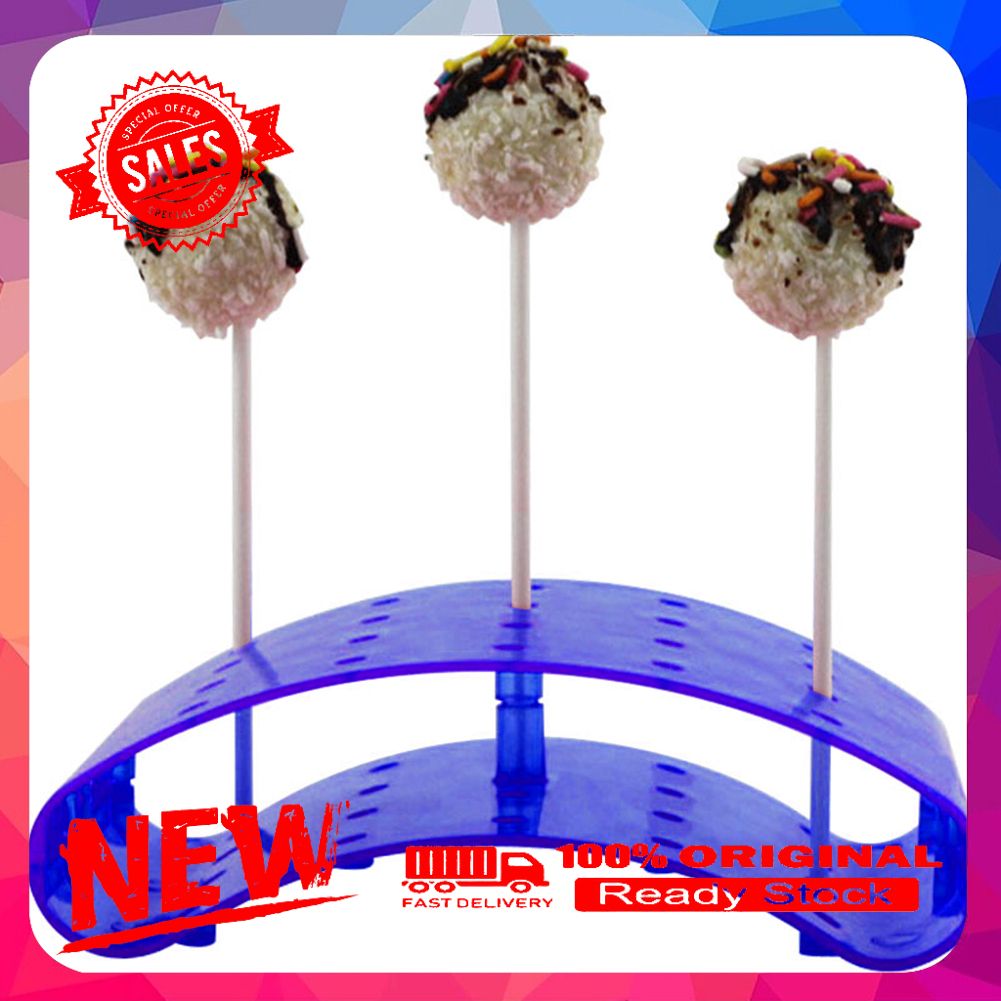 S Size 12 Holes Arc Shaped Plastic Chocolate Candy Lollipop Stand Display Holder