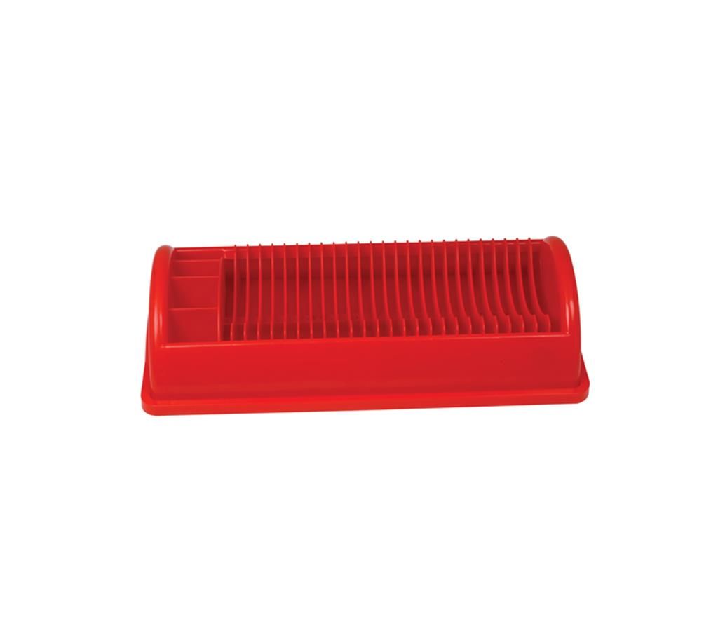 77304-1 Slim Dish Rack Red