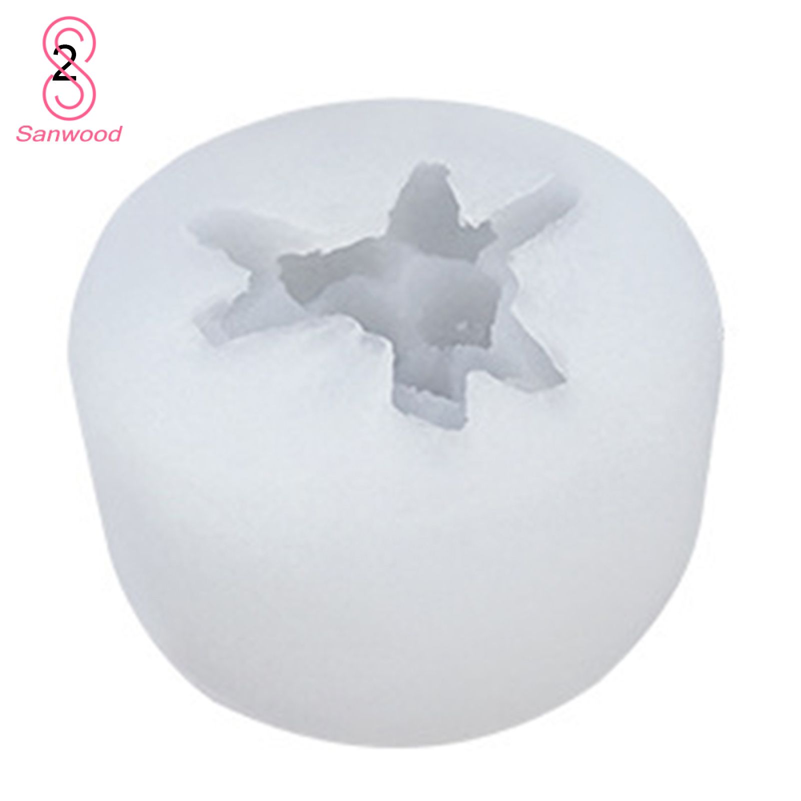 Candle Mold Eco-friendly Heat Resistant Silicone Mini Dessert Cake Mold Tools for Home