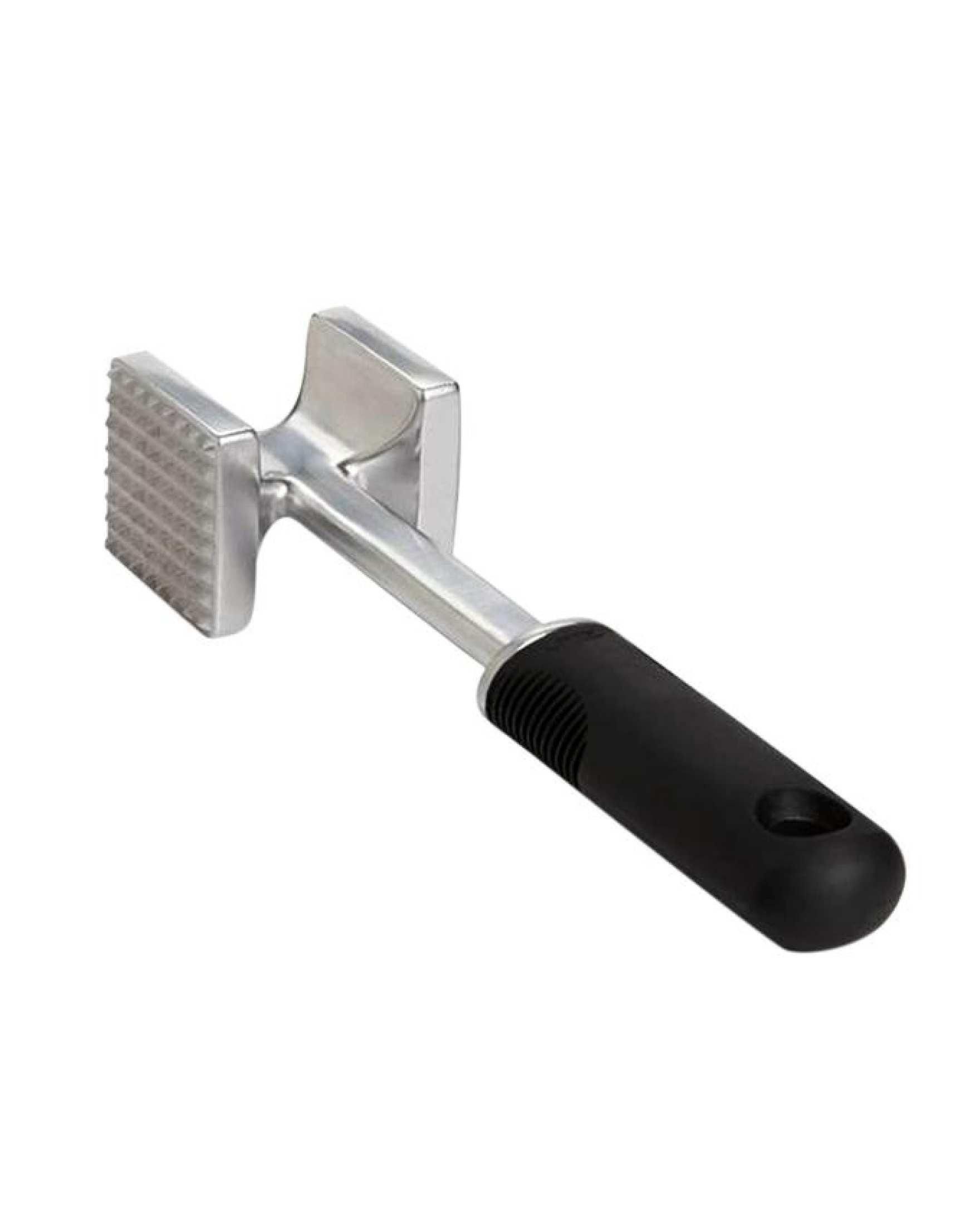 Grips Meat Tenderizer - Silver and Black
