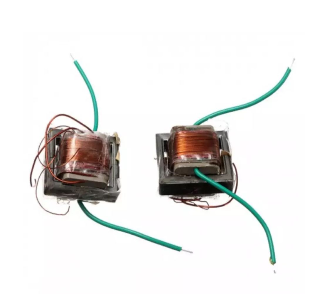2Pcs 10KV High Frequency High Voltage Transformer Booster Coil Inverter