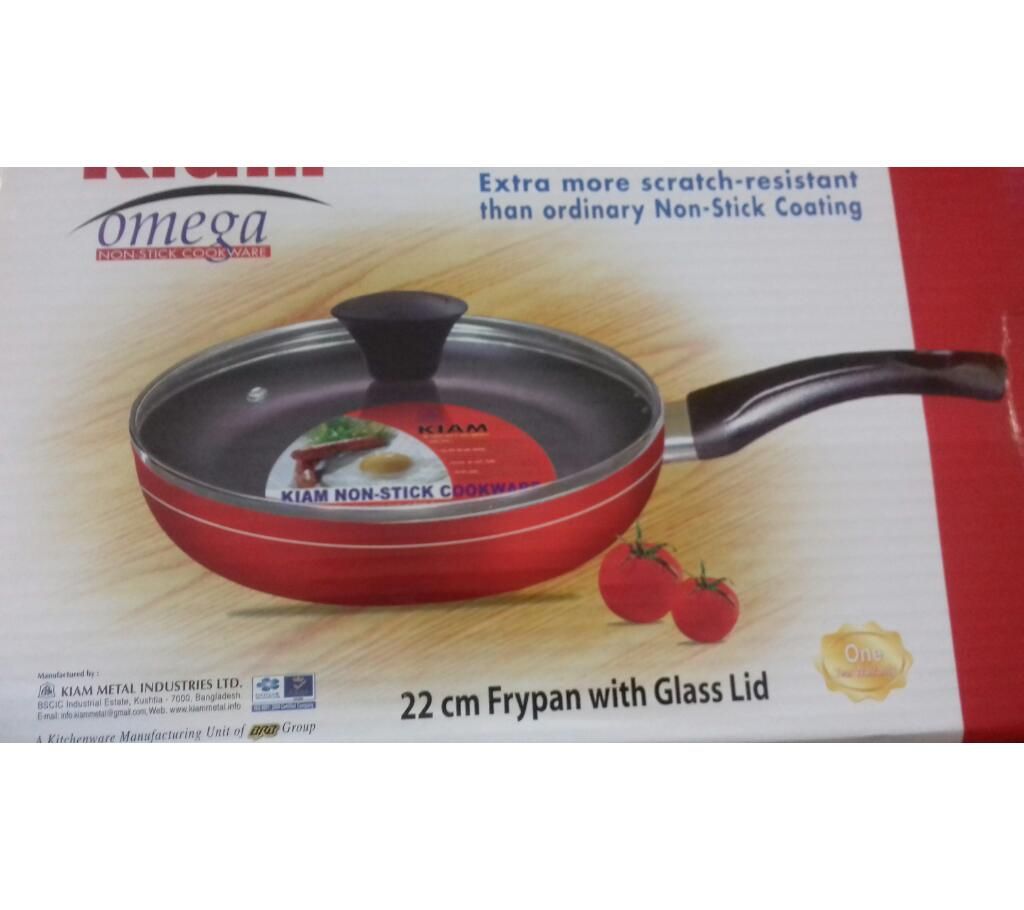 Kiam Nonstick Fry Pen With Cover - 22Cm