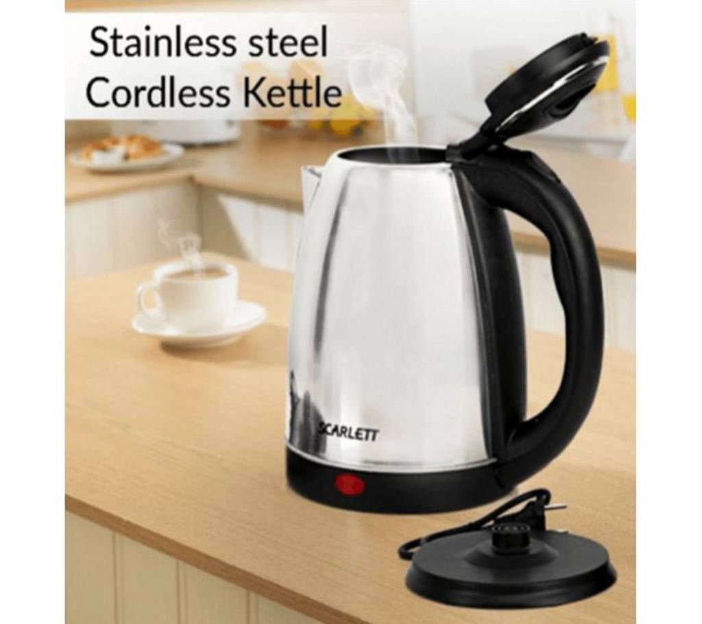 Water Kettle Stainless Steel Electric Heat 1.5Liters-1