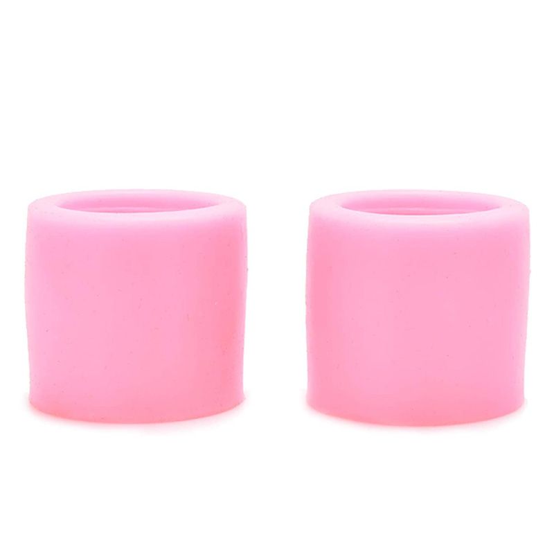 2 Pack Bee Candle Moulds Silicone Bee Mould for Homemade Beeswax Candle, Mini Soap - pink