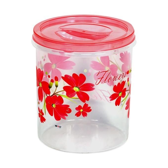 @lhd Printed Container - 7L - Transparent and Pink