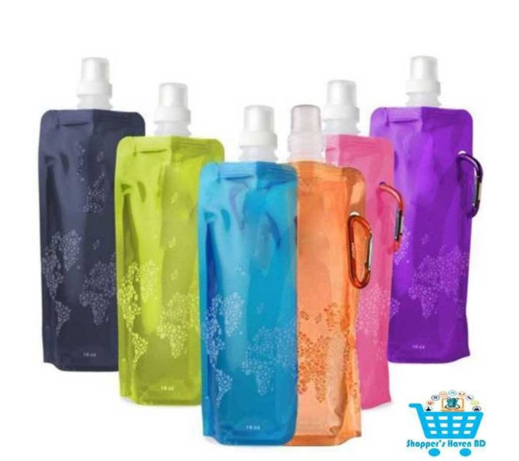 Travel/Journey Collapsible Plastic Bottle/Bag