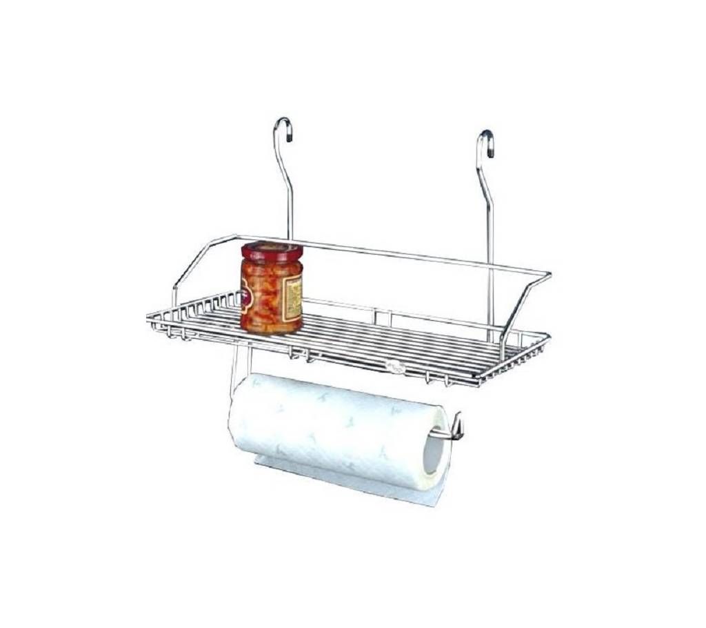 Well Max Spice & Paper Rack (Chrome)