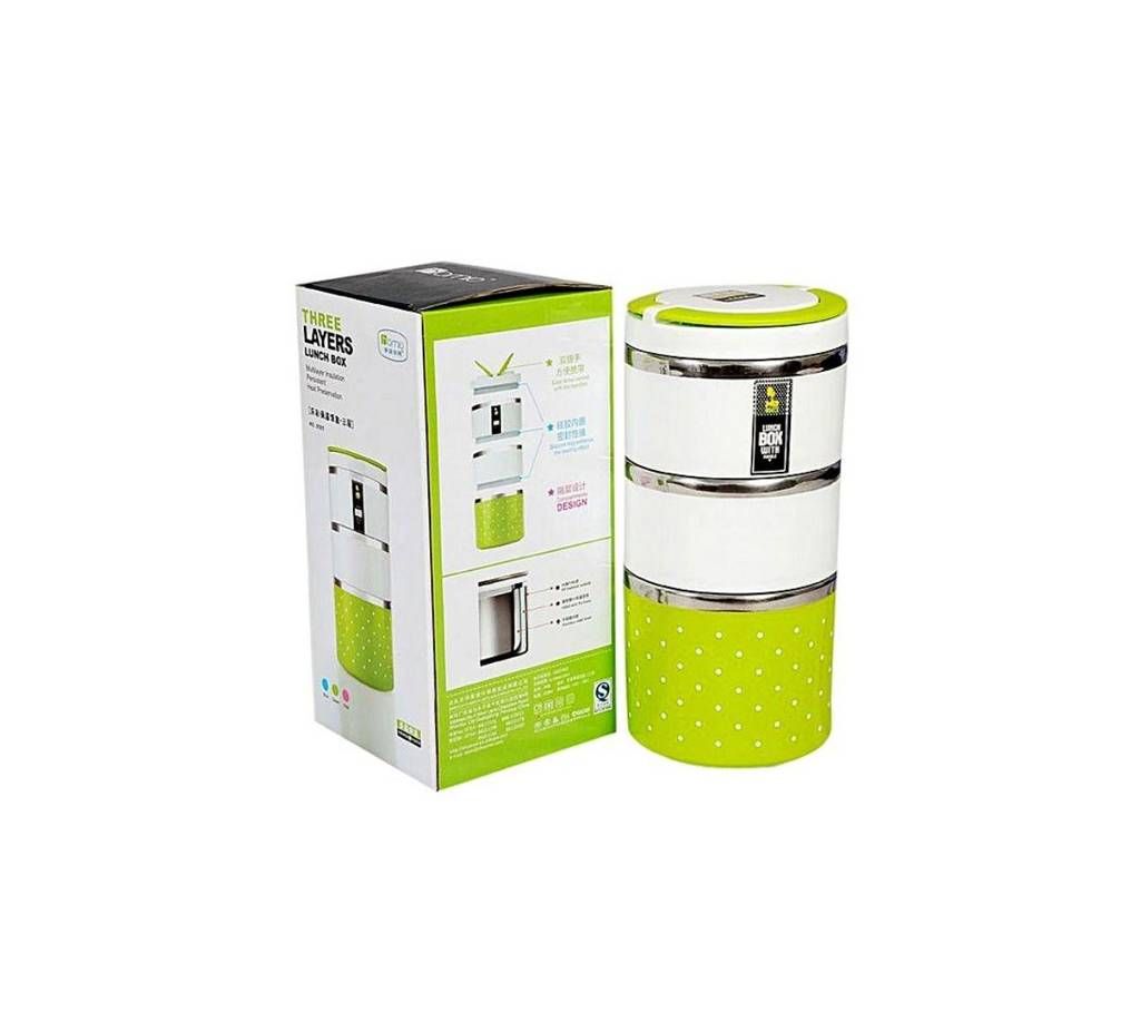 Three Layer Insulated Lunch Box