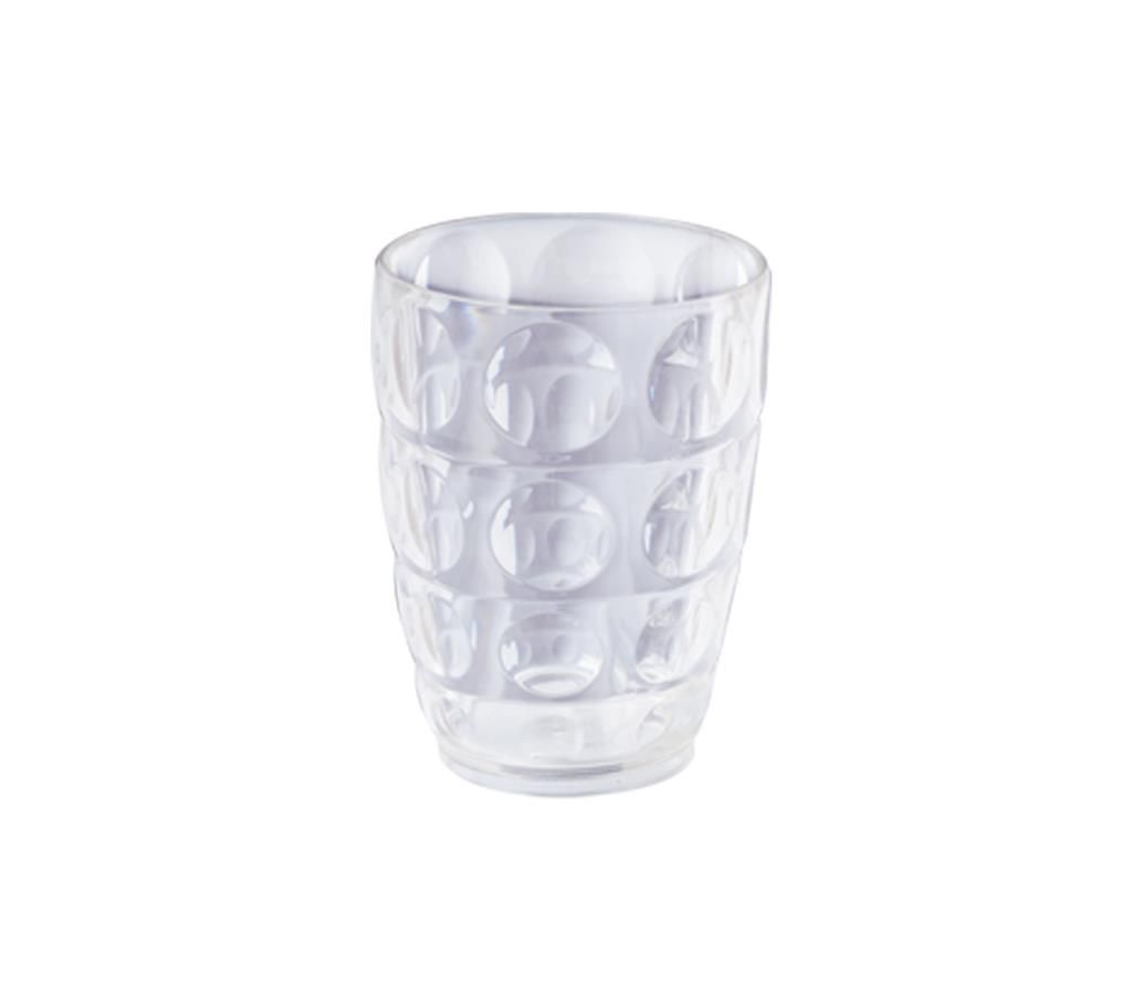 74201 PC Glass 0.5L - Transparent (Combo of 3)